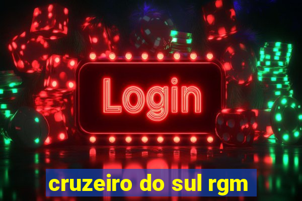 cruzeiro do sul rgm